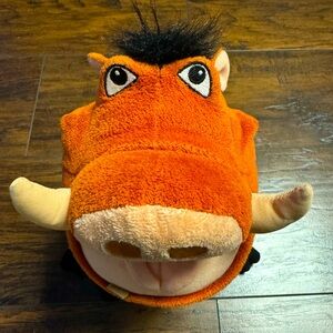 Disney Lion King Pumba Talking Stuffy Plush, Burp/Fart Funny 12”